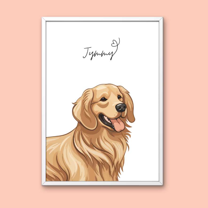 Pet dog Vector art 3