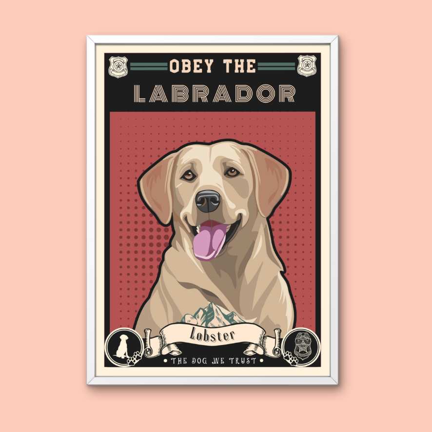 Pet dog Vector art 4