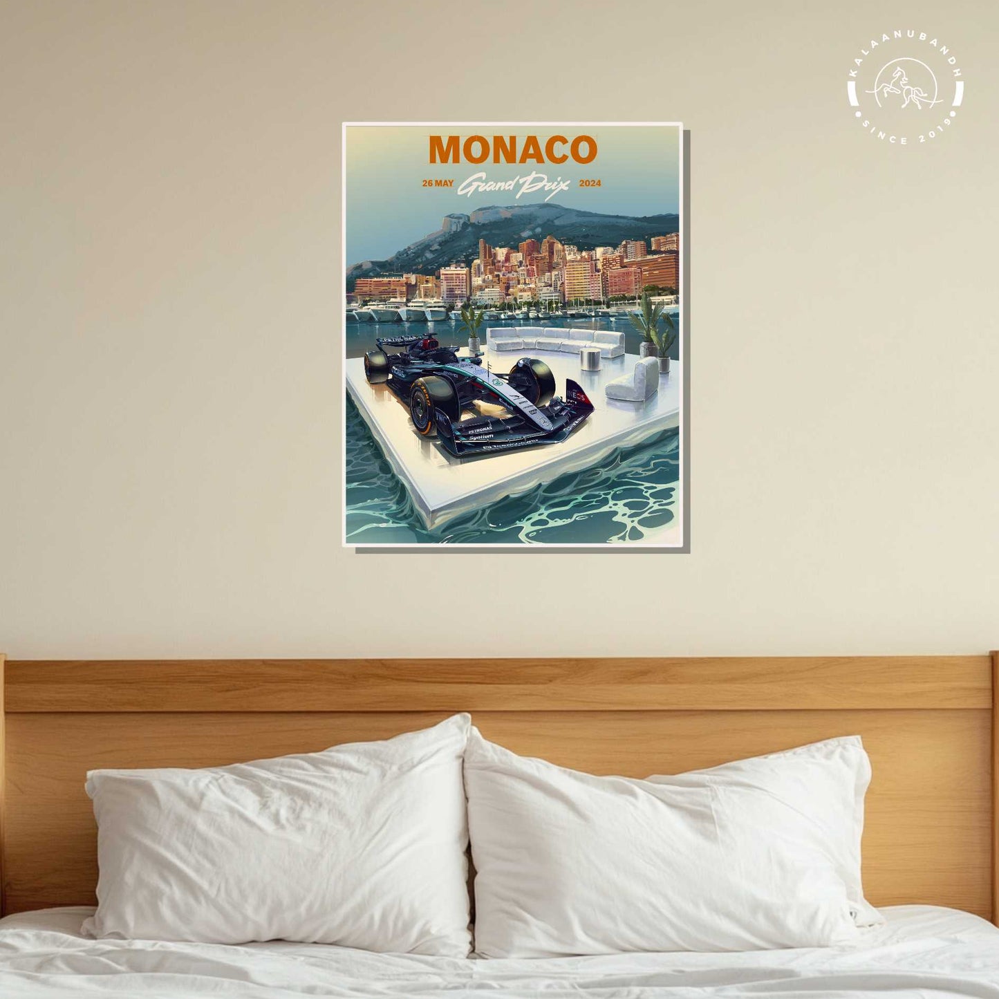 F1 Poster - Monaco