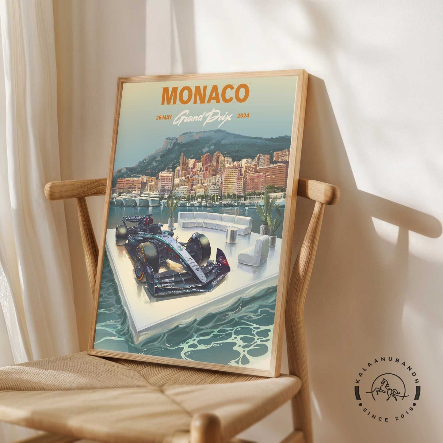 F1 Poster - Monaco