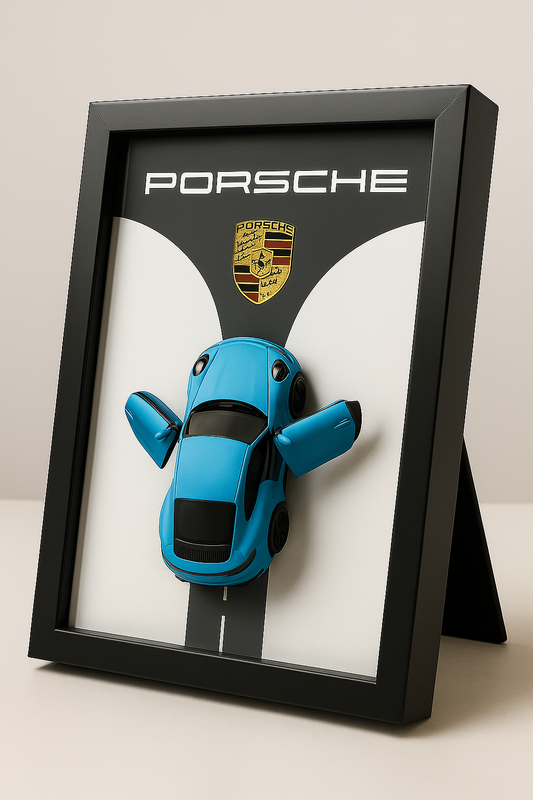 Porsche in Frame
