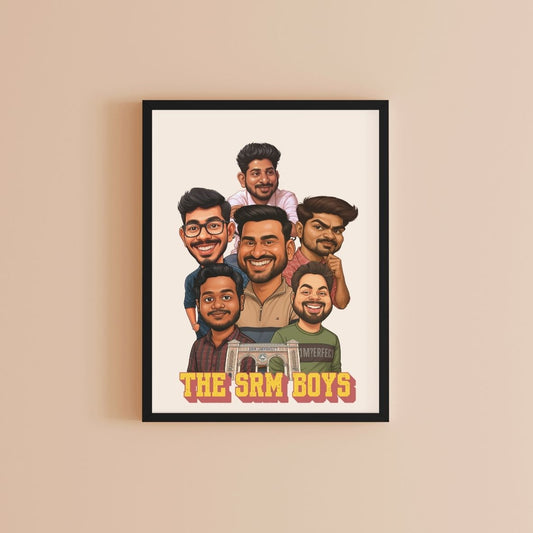Custom Friends and Family movie poster