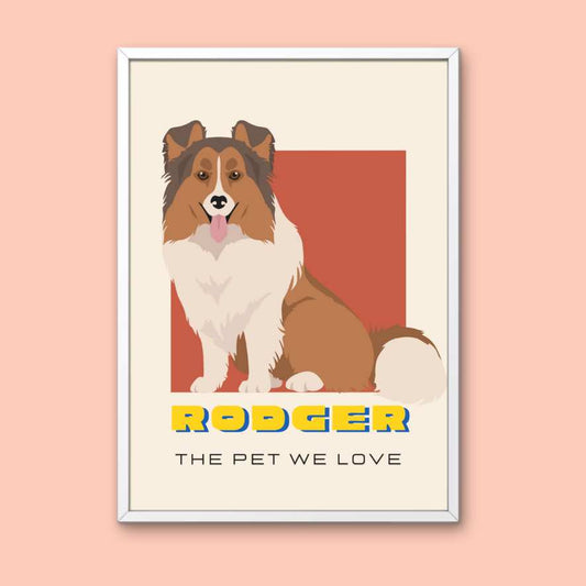 Pet dog Vector art 2