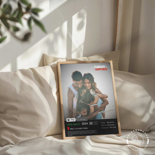Custom Netflix Movie Poster – Personalized Family Moments