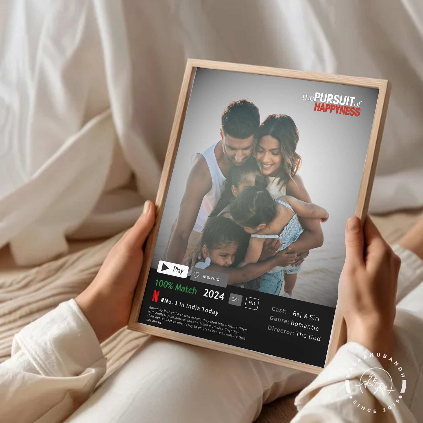 Custom Netflix Movie Poster – Personalized Family Moments