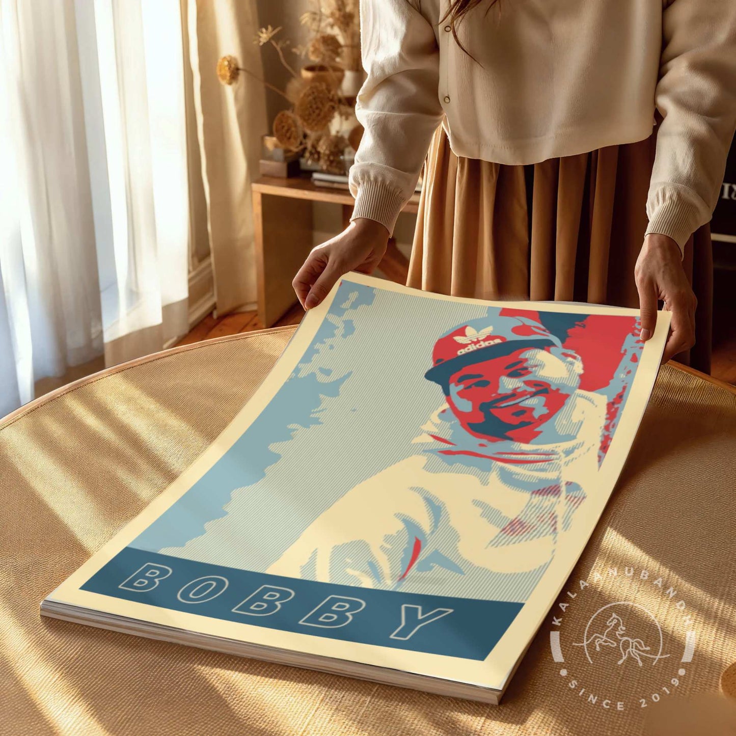 "Hope" Style custom Pop Art - Unique Gift