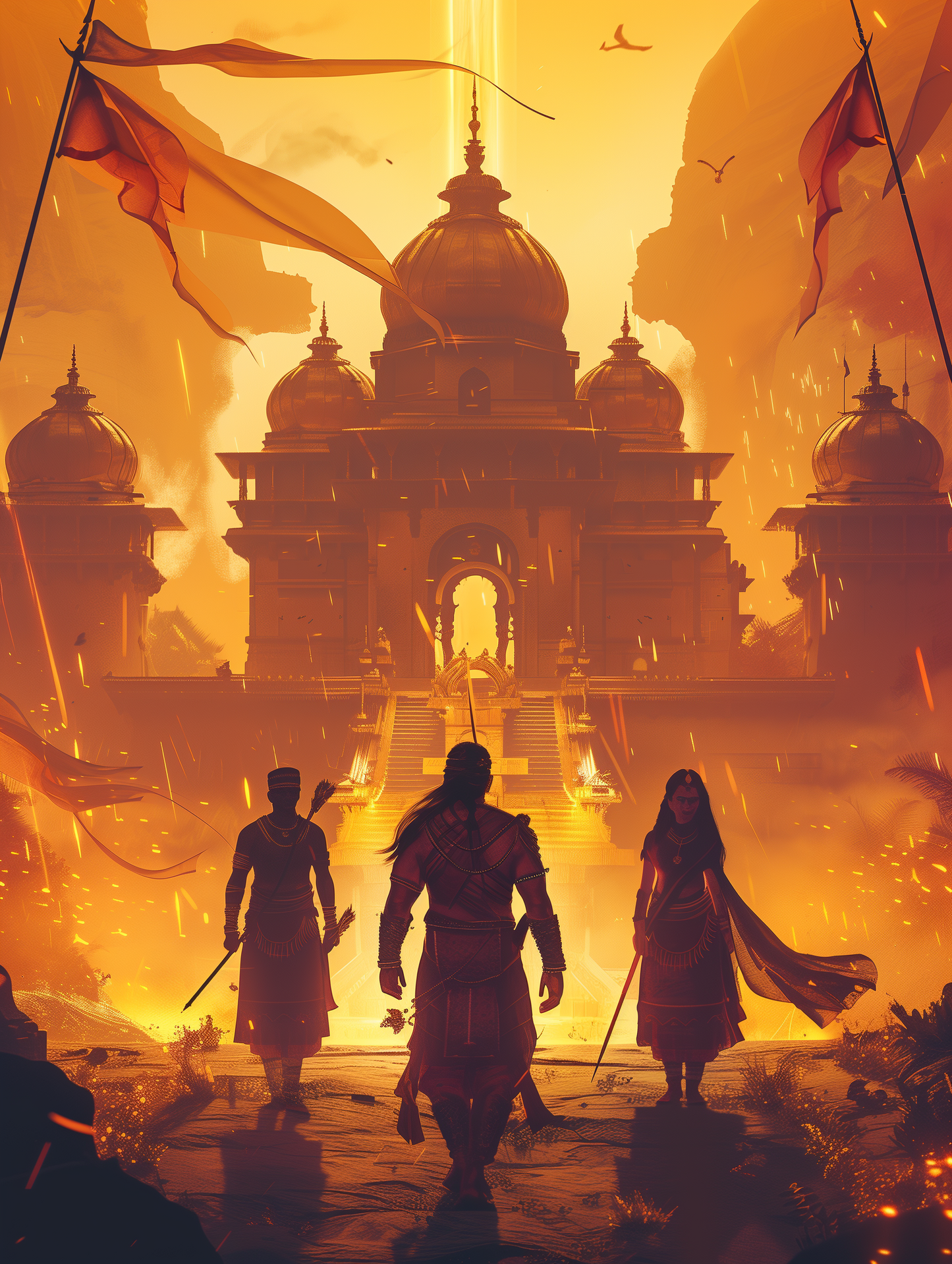 Ayodhya Wall Art